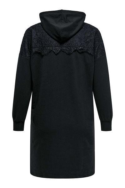 Only Carmakoma Carlizzy Ls krajkové šaty s kapucí - Jrs