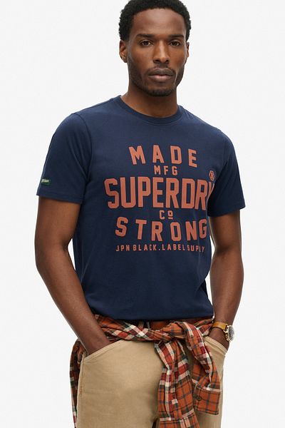 SUPERDRY MACHINED GOODS WORKWEAR TEE