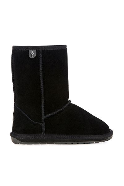 EMU Australia Black Ankle Boots for Kids