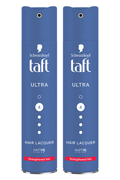 Taft Ultra Güçlü Saç Spreyi 250ml - 2'li Set