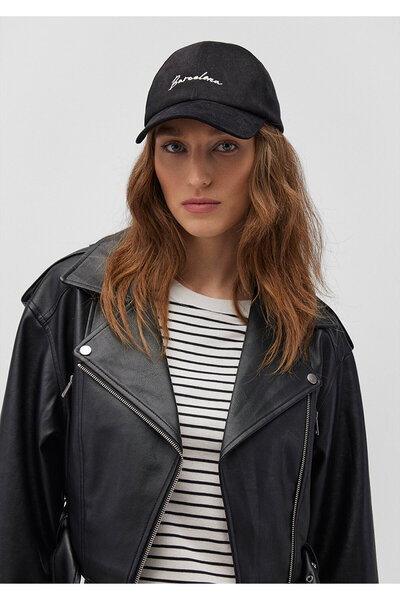 Mavi Barcelona Printed Black Hat - 1912685 -900