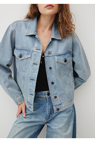 Mavi Danila Iconic Açık Mavi Parlak  Jean Ceket 1110422-87992