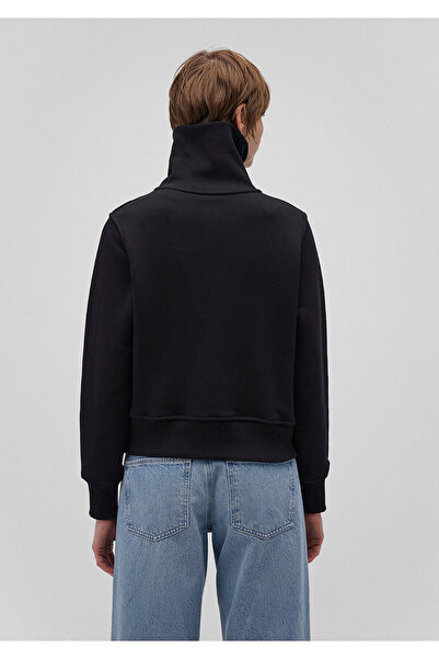 Mavi Hanorac negru cu semi-fermoar - 1s10145-900