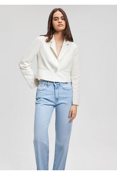 Mavi White Linen Blazer - 1110409 -71609