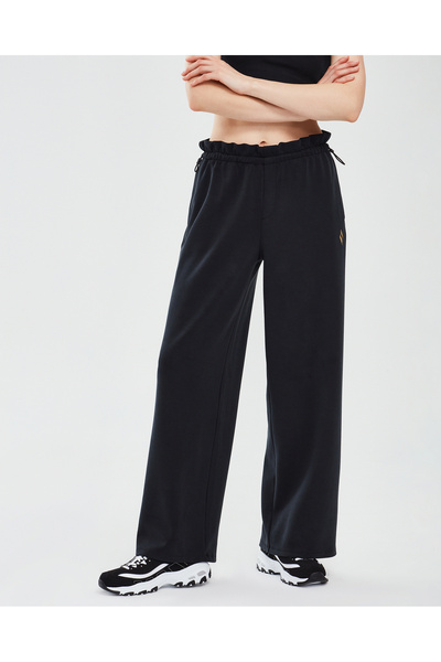 SKECHERS Soft Touch W Loose Sweatpant Kadın Siyah Eşofman Altı S241130-001