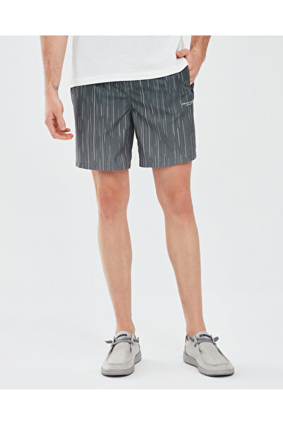 SKECHERS Swimwear M 7 Inch Swimshort Erkek Siyah Deniz Şortu S241141-001