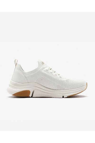 SKECHERS Bobs Sparrow Flex – Weiße Sportschuhe für Damen 117580   Ofwt