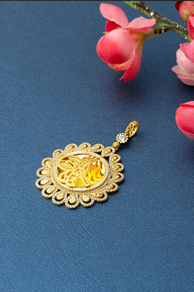 Bilezikci Damlalar 22 Ayar Tuğralı Altın Kolye Ucu