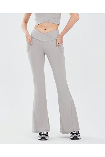 SKECHERS Coll. W Yoga Pant Kadın Gri Eşofman Altı S241135-003