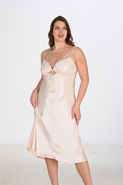 AHU Σετ Πυτζάμες 2 τεμαχίων Ιβουάρ Bigsize 6222