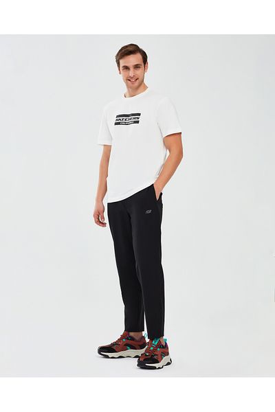SKECHERS Γραφικό T-shirt M Ανδρικό λευκό μπλουζάκι με κοντό μανίκι S241056-102