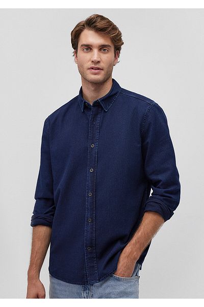 Mavi Cămașă din blugi bleumarin Slim Fit / Slim Fit 0211129 -18790