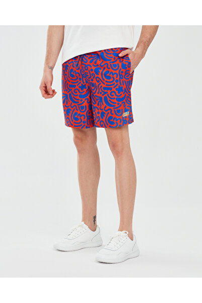 SKECHERS Ανδρικό σορτς κολύμβησης M 7 ιντσών πορτοκαλί σορτς κολύμβησης S2411...