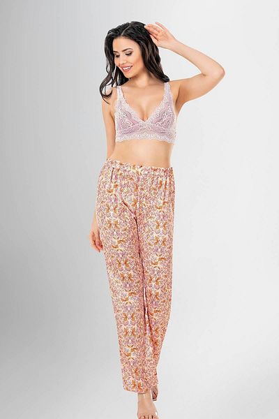 Loriva Set pijamale din 3 piese cu model 1950