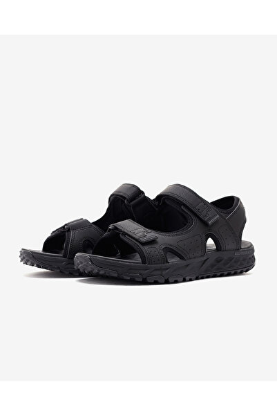SKECHERS Escape Plan Trail Sandal - Forever Pursuit Erkek Siyah Sandalet 237588 Bbk