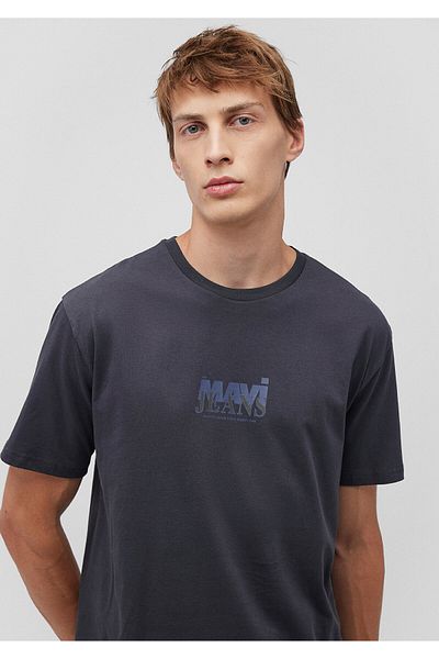 Mavi Μπλουζάκι ανθρακί με λογότυπο Loose Fit / Loose Relaxed Fit 0612352 -70087