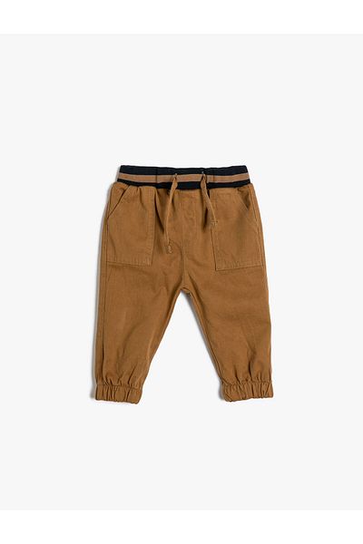 Koton Jogger Pants Pocket Detailed Elastic Waist Cotton