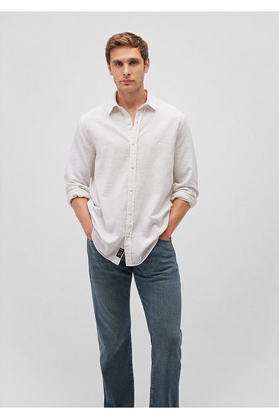 Mavi Cămașă albă Slim Fit / Slim Fit 0210053 -70039