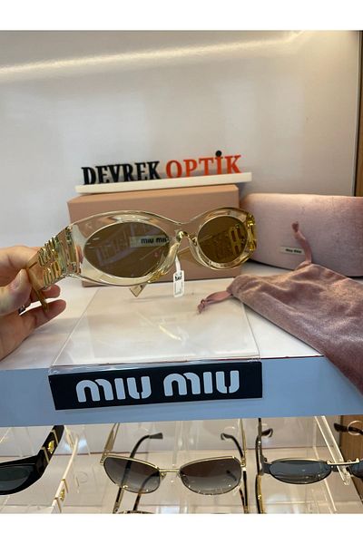 Miu Miu Miu Mu11Ws Sunglasses - 11T-40F Model, Series No: 54