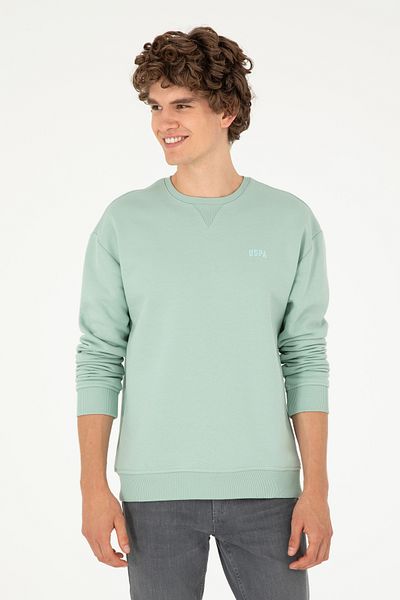 U.S. Polo Assn. Green Men Sweatshirts Styles Prices Trendyol