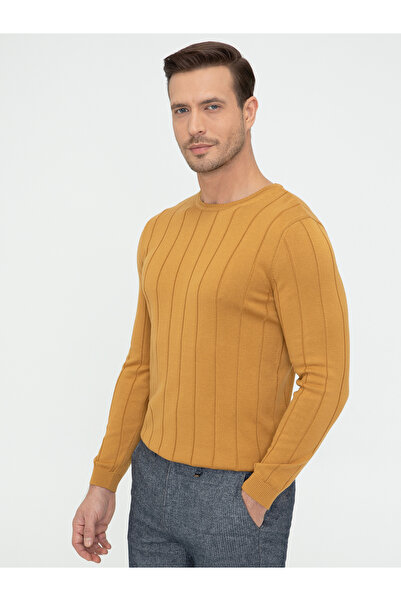 Cacharel Hardal Slim Fit Bisiklet Yaka Triko Kazak 50240208-VR072