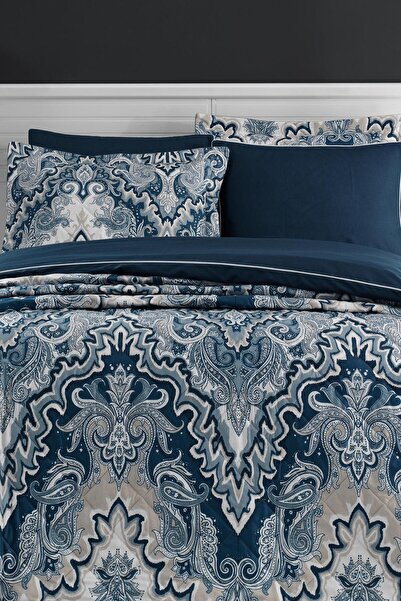 Altınbaşak Tegan Denim Double Bedspread