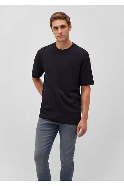 Mavi Μαύρο Basic T-Shirt Loose Fit / Loose Relaxed Fit 0612268 -900