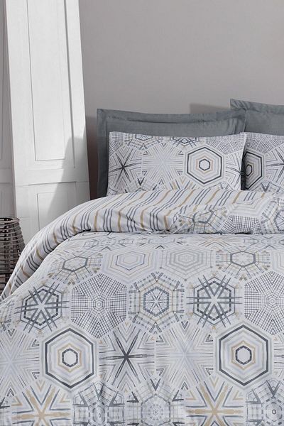 Altınbaşak Pedro Coin Double Luxart Duvet Cover Set
