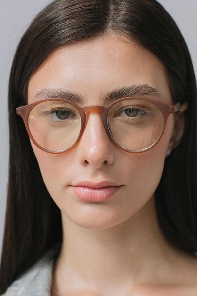 Bilge Karga Lea Caramel Blue Light Protective Glasses
