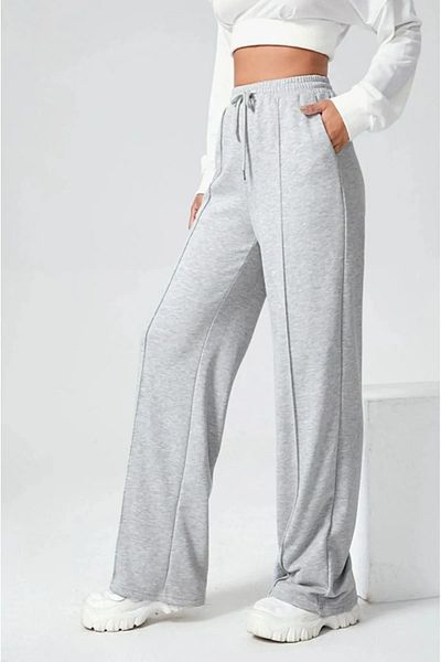 MNKSPORT COPY - Pantaloni de sport cu picioare largi pentru damă