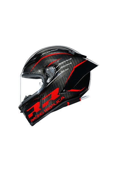 AGV Pista Gp Rr Performance Carbon Red Kapalı Kask