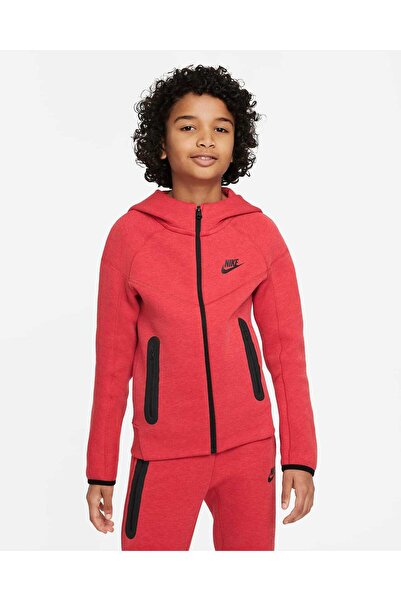 Nike Sportswear Çocuk Kırmızı Günlük Stil Sweatshirt 12 Yaş 13 Yaş