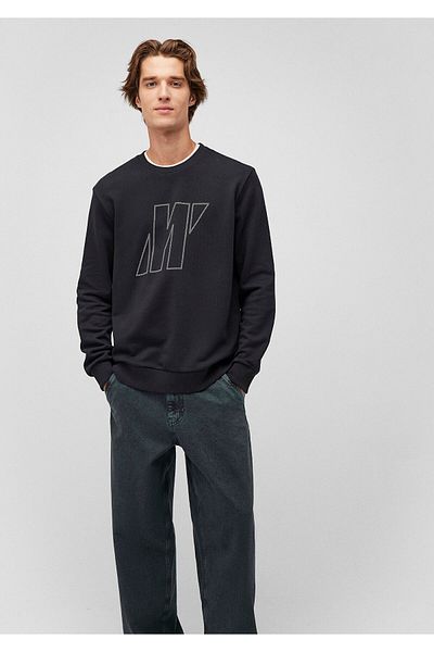 Mavi Black Pro Printed Sweatshirt - 0S10281-71379