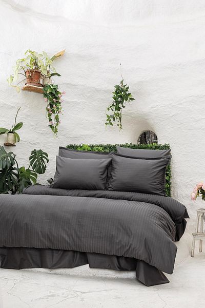 Altınbaşak Infinity Shadows Poplin - Single Duvet Cover Set