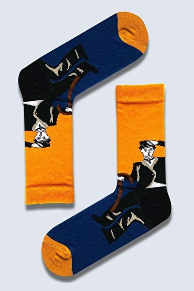 CARNAVAL SOCKS Κουτί με 5 έργα τέχνης - 3 μοτίβα Art Design Unisex Sock Box