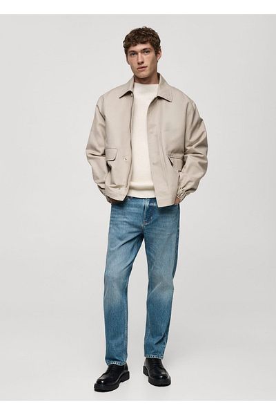 MANGO Man Pantaloni Jean I Tapered Fit