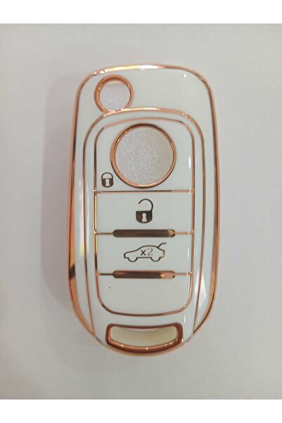 Mutlu FİAT EGEA NANO SİLİKON ARABA ANAHTAR KILIFI