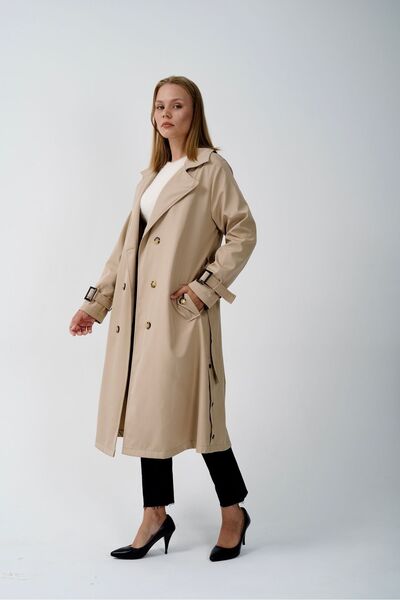 Quen Kemerli Trençkot