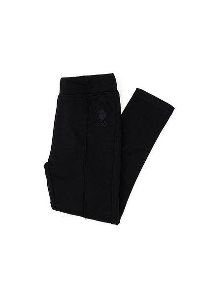U.S. Polo Assn. Girl's Black Sweatpants 50297264 -Vr046