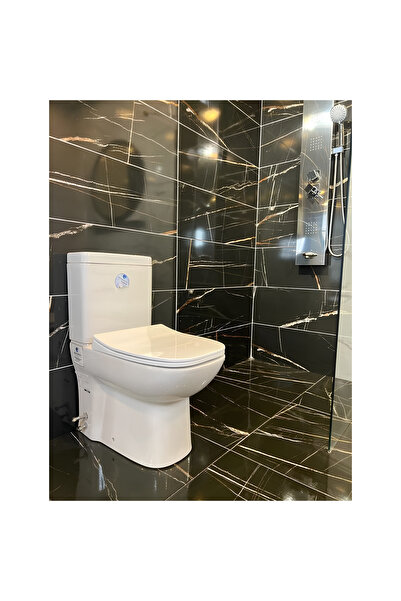 Seramiksan Petite Kanallı Duvara Sıfır Klozet A101111h, Yavaş Kapak