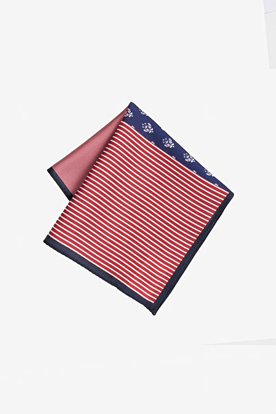 ALTINYILDIZ CLASSICS Ανδρικό μαντήλι Navy Blue-Claret Red