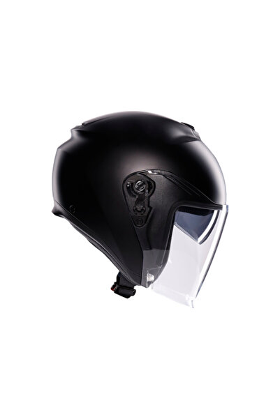 AGV İrides Mono Matt Black Açık Kask