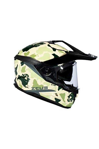 ZEUS Zs-913 B6f Yellow Green Kapalı Kask