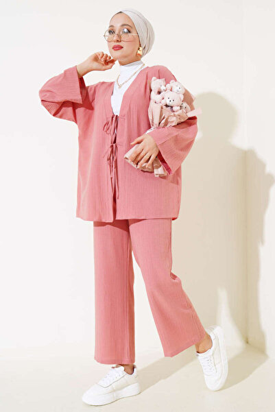 VOLT CLOTHİNG Set dublu kimono pentru damă