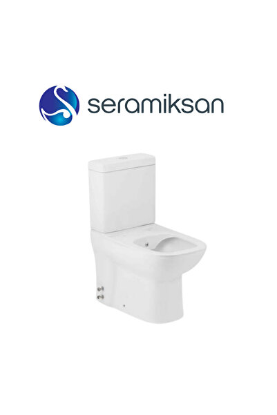 Seramiksan Petite Kanalsız Duvara Sıfır Klozet A101101h, Yavaş Kapak