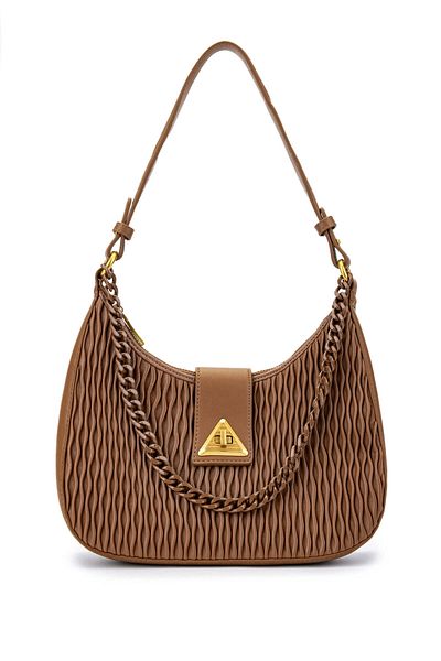 Tamer Tanca Women's Vegan Camel Shoulder Bag