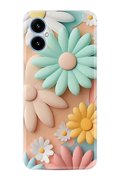 omix X5 Kılıf Boutique Baskılı Resimli Rengarenk Çiçek Pcode -059