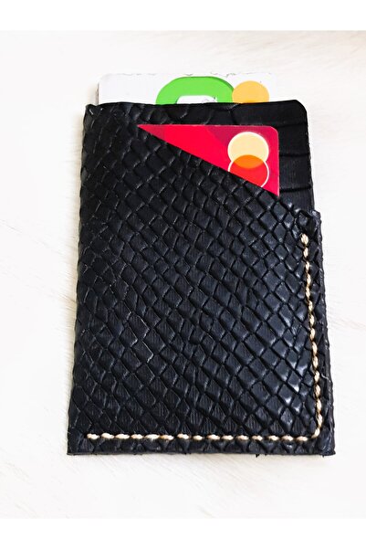 aysefe Ελάχιστα αναλογικό στο πραγματικό, δερμάτινο κάρτοθήκη