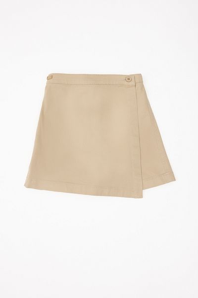 U.S. Polo Assn. Girl's Sand Woven Shorts Skirt 50292655-Vr085
