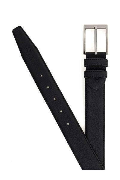 Cacharel Siyah Klasik Deri Kemer 50285243-VR046